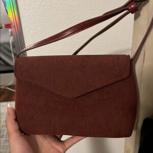 Elegant Brown Shoulder Bag